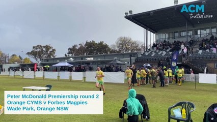 Winger leaps high to score epic try for CYMS against Forbes