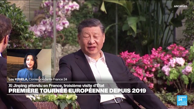 Xi Jinping en visite d'Etat en France les 6 et 7 mai