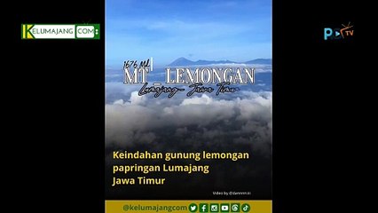 Menikmati Keindahan Alam Lumajang, Gunung Lemongan.