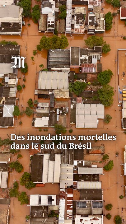 Inondations au Brésil : les images des dégâts causés par les tempêtes et les orages