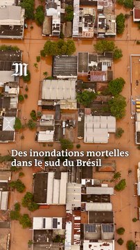 Inondations au Brésil : les images des dégâts causés par les tempêtes et les orages
