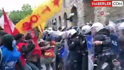 1 Mayıs'ta polise mukavemet gösterdiği tespit edilen 12 şüpheli daha gözaltına alındı