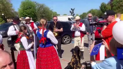 "Oda do radości" na Jasnych Błoniach w 20. rocznicę wstąpienia Polski do UE