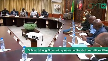 [#Reportage ]Gabon : Ndong Sima s’attaque au chantier de la sécurité routière