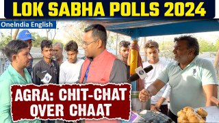 Agra's Jain Chaat Bhandar Abuzz with Election Fever, Samajwadi Party Aims to Dethrone BJP | Oneindia