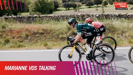Marianne Vos talking - Stage 8 - La Vuelta Femenina 24 by Carrefour.es