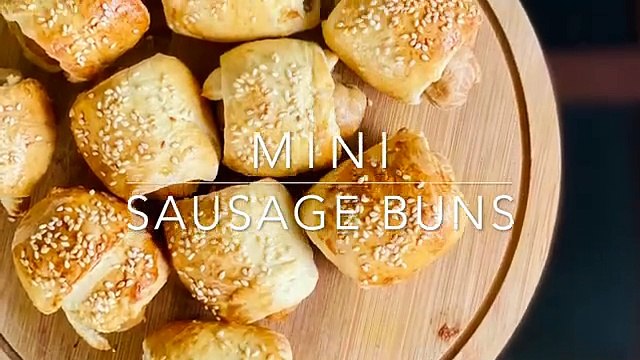 Sausage Buns I Mini Sausage Rolls I Easy Snacks