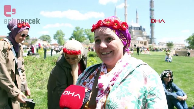 Edirne'ye Hıdrellez şenlikleri akını