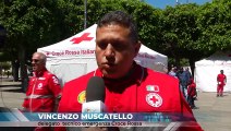 A piazza Cairoli la Giornata sanitaria della Croce Rossa