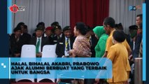 Halal Bihalal Akabri, Prabowo Ajak Alumni Berbuat yang Terbaik untuk Bangsa