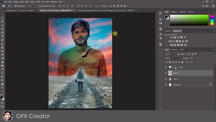 I Create a Drama Movie Poster Artwork In Photoshop _ GFX Creator