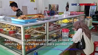 Viral Pria Kribo Makan Seenaknya dan Bayar Semaunya di Warteg Jakarta Pusat