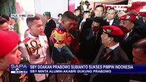 Tak Hanya Doakan Kesuksesan Prabowo, SBY Minta Alumni Akabri Dukung Prabowo