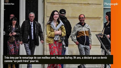 Mariage de Renaud et Cerise, un parterre de stars convié : Hugues Aufray très ému pour son ami, sa prise de parole touchante