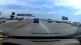 Car Stops Perfectly in front of Another Car