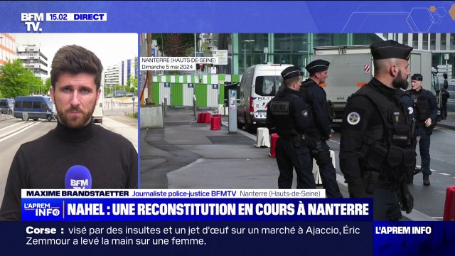 Voiture jaune, policiers, passagers...Une reconstitution à l'abri des regards afin d'éclaircir des zones d'ombres dans l'affaire Nahel