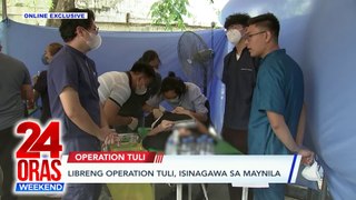 Libreng operation tuli, isinagawa sa Maynila | 24 Oras Weekend