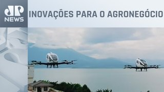 Novidade na Agrishow 2024: Carro voador é pilotado de forma remota