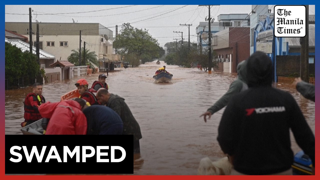 Rescue efforts underway as dozens killed in Brazil floods