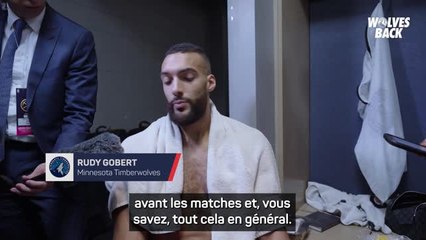 Timberwolves - Gobert : “Je suis très fier de la façon dont nous avons commencé les matches”