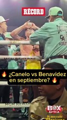 CANELO HABLA SOBRA LA PELEA CONTRA BENAVIDEZ: "PELEARÍA AHORA MISMO SI EL DINERO ES EL CORRECTO"