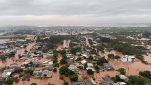Helicóptero da PRF enviado do Paraná resgata 29 vítimas das enchentes no RS em dois dias 1