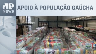 Governo federal vai doar 52 mil cestas básicas para vítimas dos temporais no RS