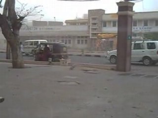 One duststorm, One Annoying Stalking Rickshaw Driver