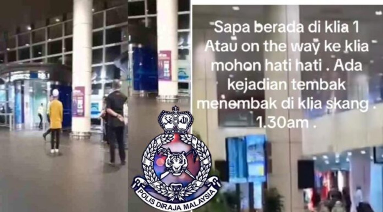 “Kecemasan. Ada individu telah melepaskan tembakan kepada pengawal peribadi saya di KLIA1.0636886_2885512678381830996_n