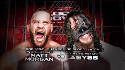 TNA Lockdown 2009 - Abyss vs Matt Morgan (Doomsday Chamber Of Blood Match)