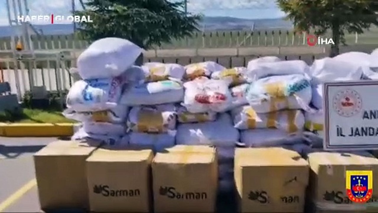 Emniyet ve jandarmadan tütün operasyonu: Piyasa değeri 8 milyon 925 Türk lirası