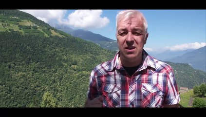 Quando Davide Van De Sfroos parlava della zipline in Valtellina