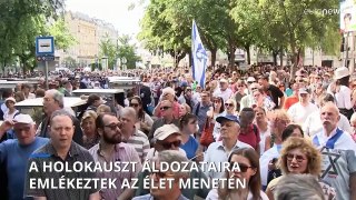 Vasárnap tartják az Élet menetét Budapesten, a holokauszt nyolcvanadik évfordulójára emlékeznek