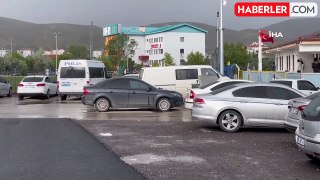 Aksaray'da şiddetli yağış yeniden başladı