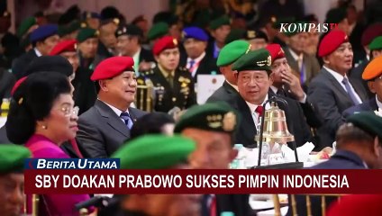 Hadiri Halalbihalal Akabri 1971-1975, SBY Doakan Prabowo Sukses Pimpin Indonesia