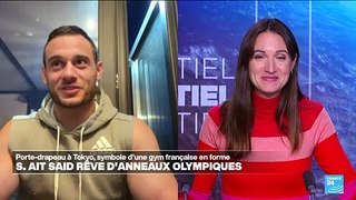 Paris 2024 : le gymnaste Samir Aït Saïd rêve d'anneaux olympiques