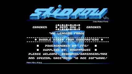 Amiga Cracktro - Bubble Dizzy by Skid Row