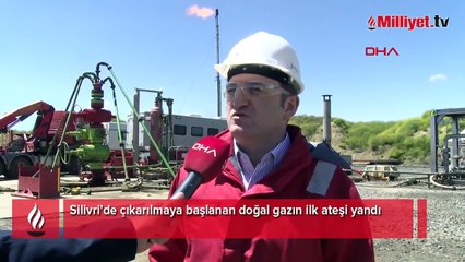 İstanbul'da heyecanlandıran 'ilk' ateş! Açılan yeni kuyulardan doğal gaz çıkarıldı