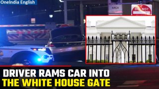US News: Driver rams car into White House Gate, dies | Probe launched | Oneindia News