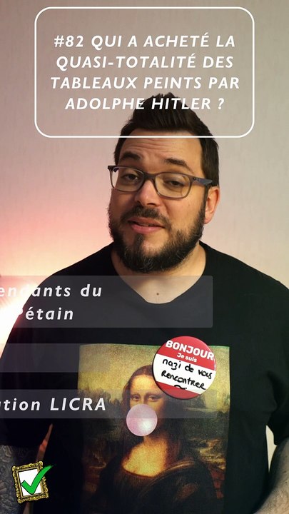 Qui a acheté les tableaux peints par Hitler?