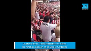 Estudiantes vs Vélez | Los hinchas en el Madre Ciudades