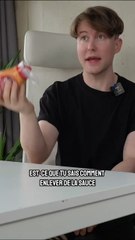 Comment enlever de la sauce tombée au sol sans effort 
