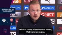 Eidevall refuses to answer question about helping Chelsea