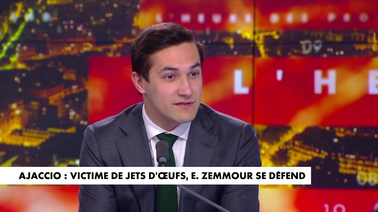 Pour Jules Torres, «la préfecture est responsable des événements» survenus lors de la visite d’Éric Zemmour en Corse