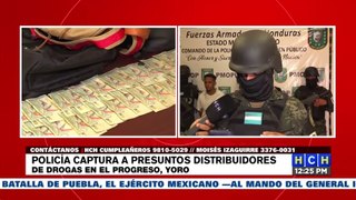 Detienen a tres personas hondureños en posesión de supuesta droga en SPS