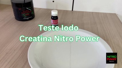 Teste Pureza Creatina Nitro Power
