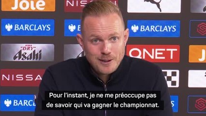 Arsenal - Eidevall : "Je ne me préoccupe pas de savoir qui va gagner le championnat"