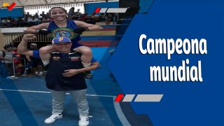 Deportes VTV | Triunfo profesional de Alondra “Morochita Brito” como campeona mundial