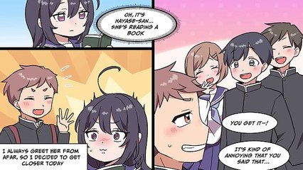 My teacher told me to talk to the lonely girl, so I did every day