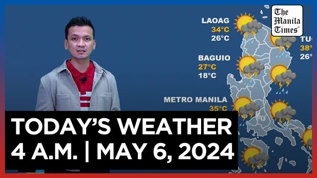Today's Weather, 4 A.M. | May 6, 2024